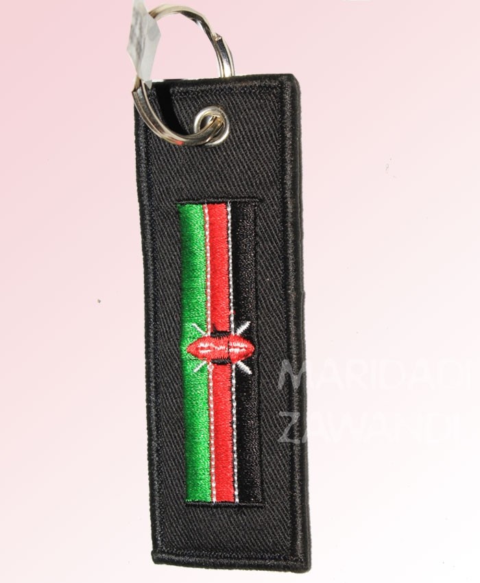 Kenya Patch Keychain