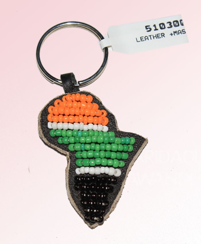 Africa Map Key Chain