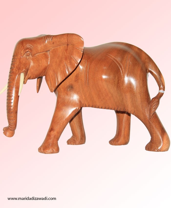 Rose Wood Elephant Large
