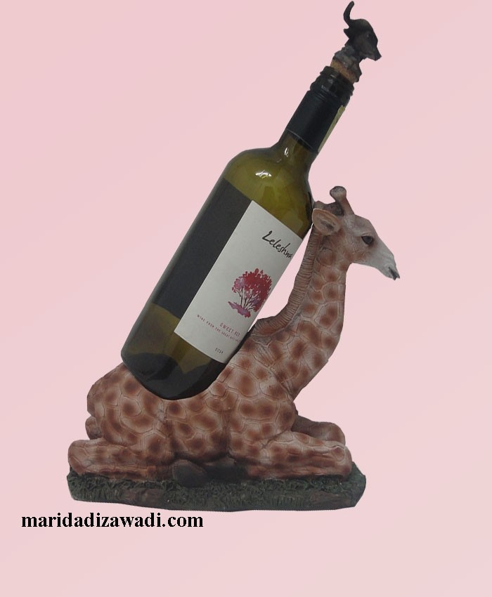 Giraffe Wine bottle holder