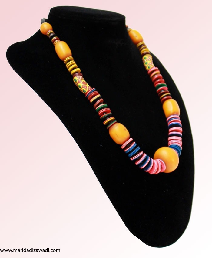 Kenyan Amber Bead Necklace