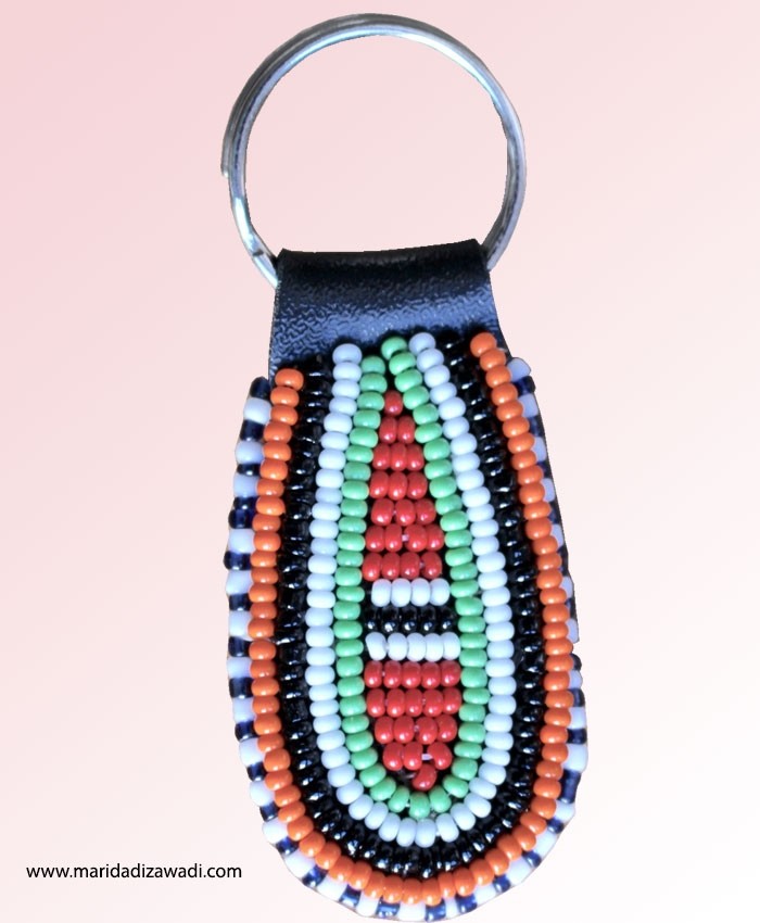 Maasai Bead Key Chain